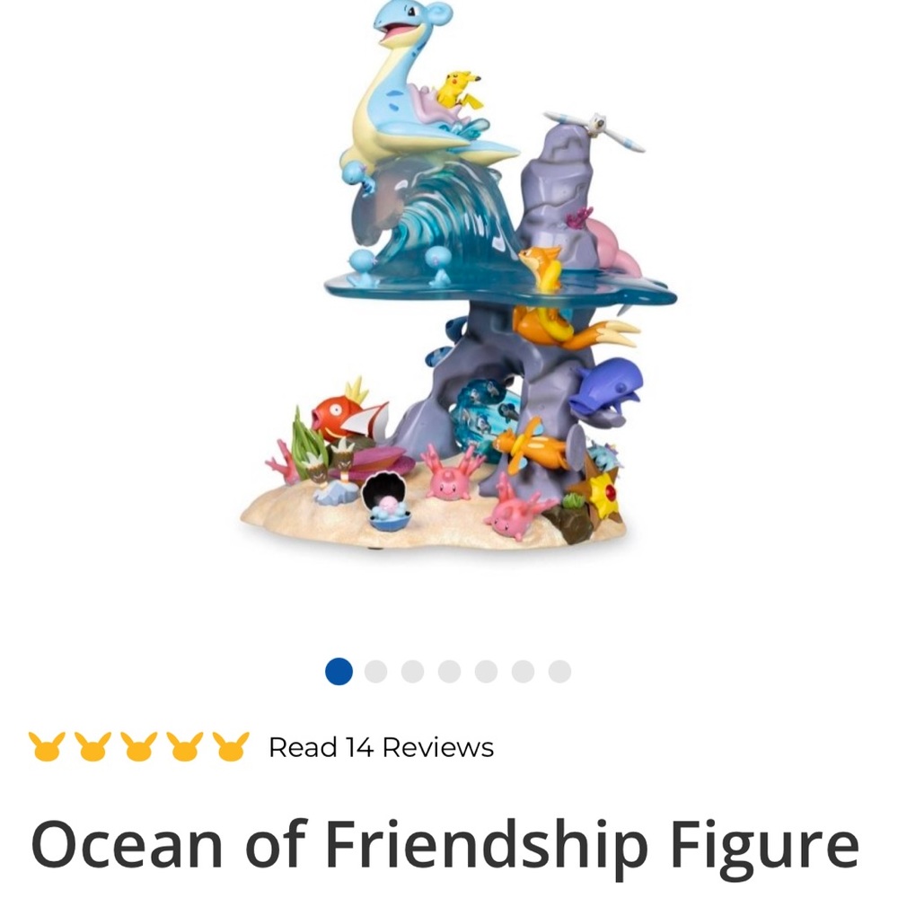 Pokémon collection figurine center